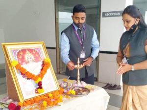 Vasant Panchami in Sanskruti Vidyasankul Palghar,Boisar