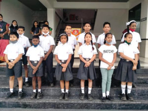 Vasant Panchami Celebration with students
