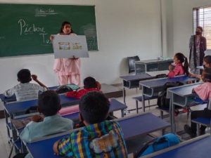 Picture Talk activities for student Sanskruti Vidyasankul Palghar,Boisar