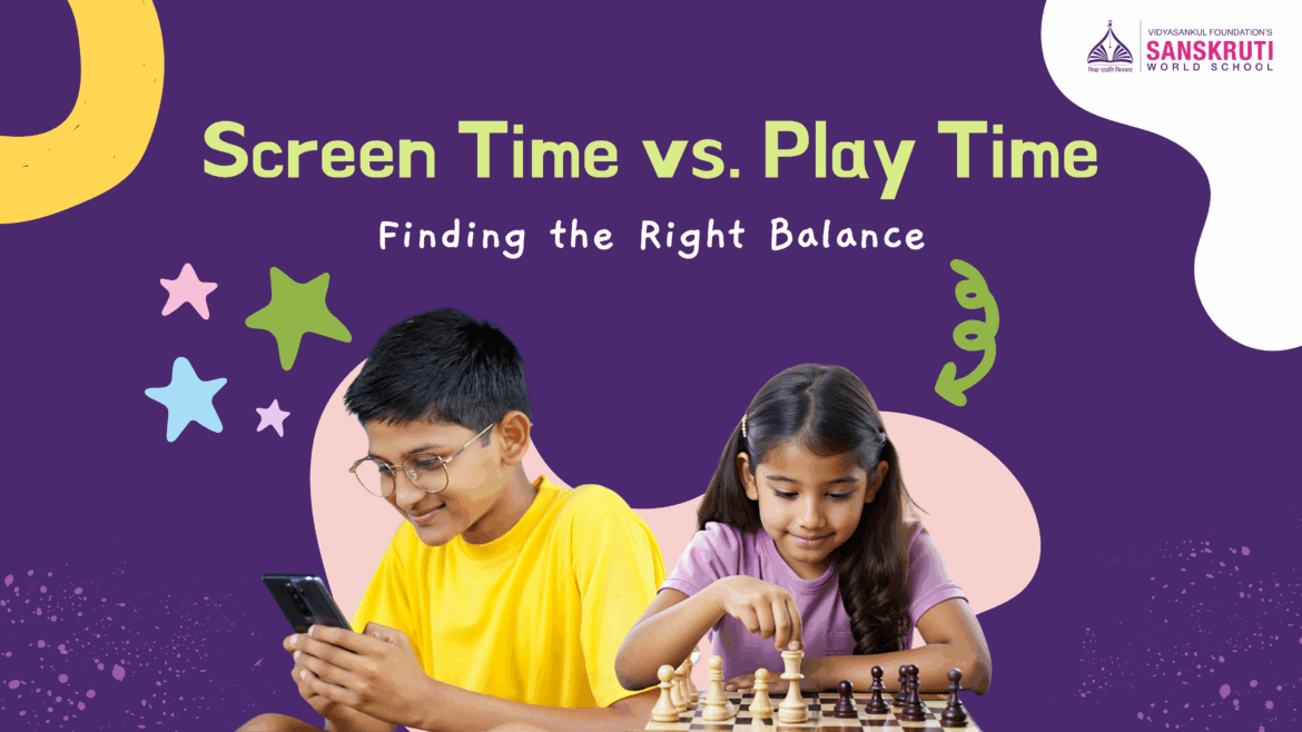 Screen Time vs. Play Time: Finding the Right Balance for Your Child